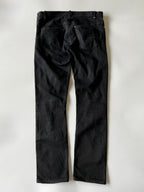 Dior Homme Autumn 2014 Crash Distressed Black Denim