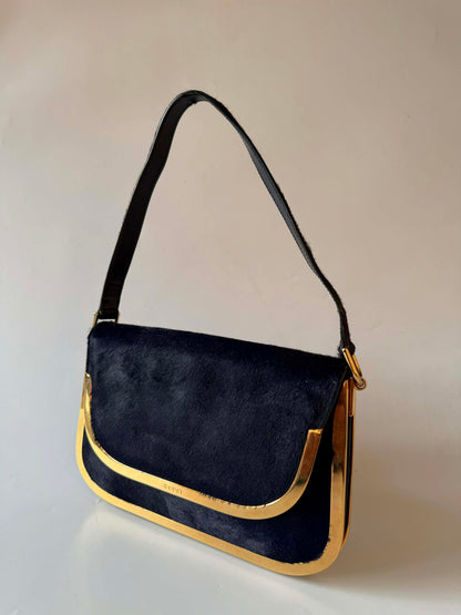 Vintage Gucci Ponyhair Shoulder Bag