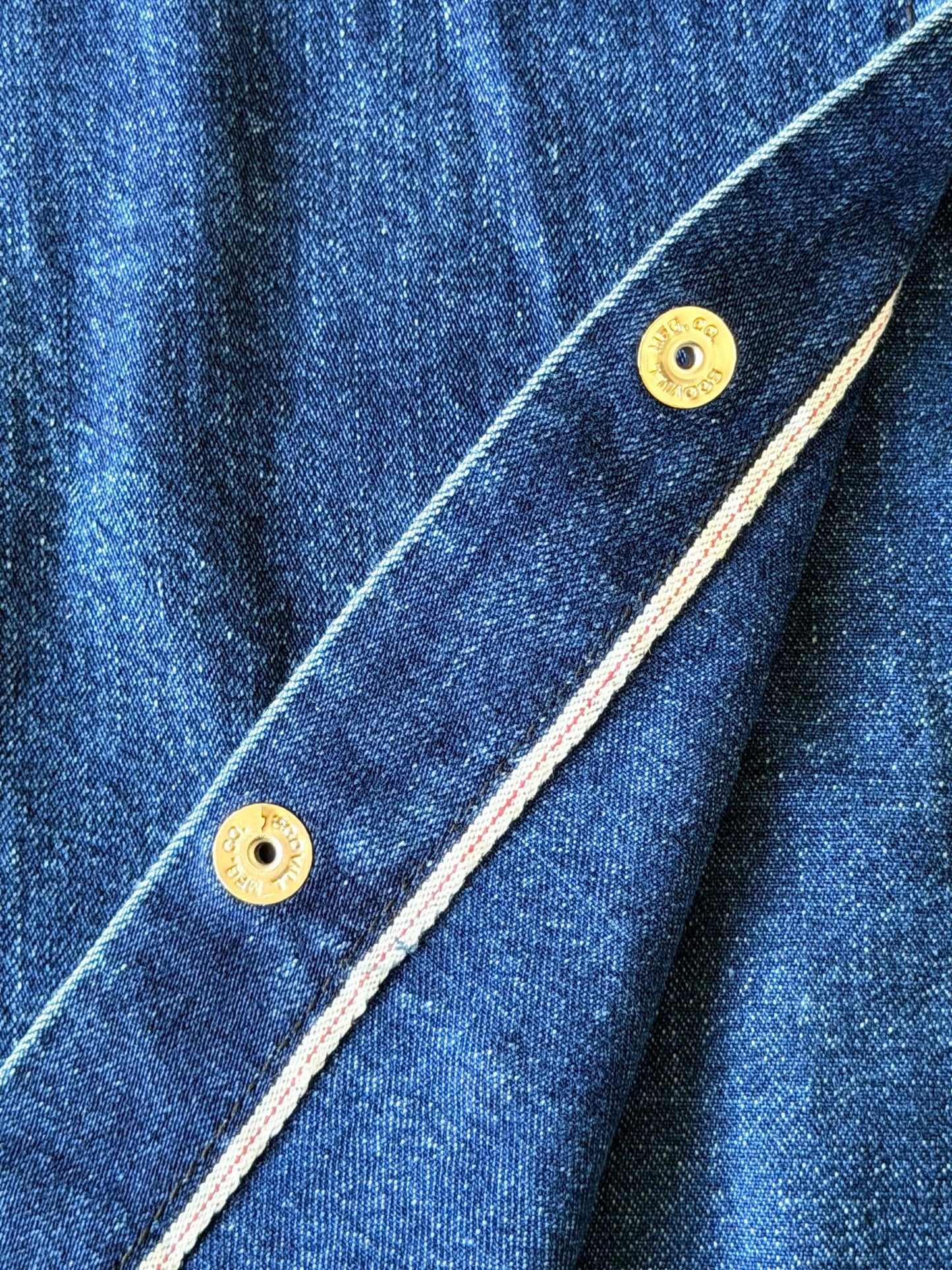 Chrome Hearts Cross-Skin Blue Denim Shirt