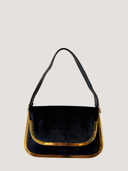 Vintage Gucci Ponyhair Shoulder Bag