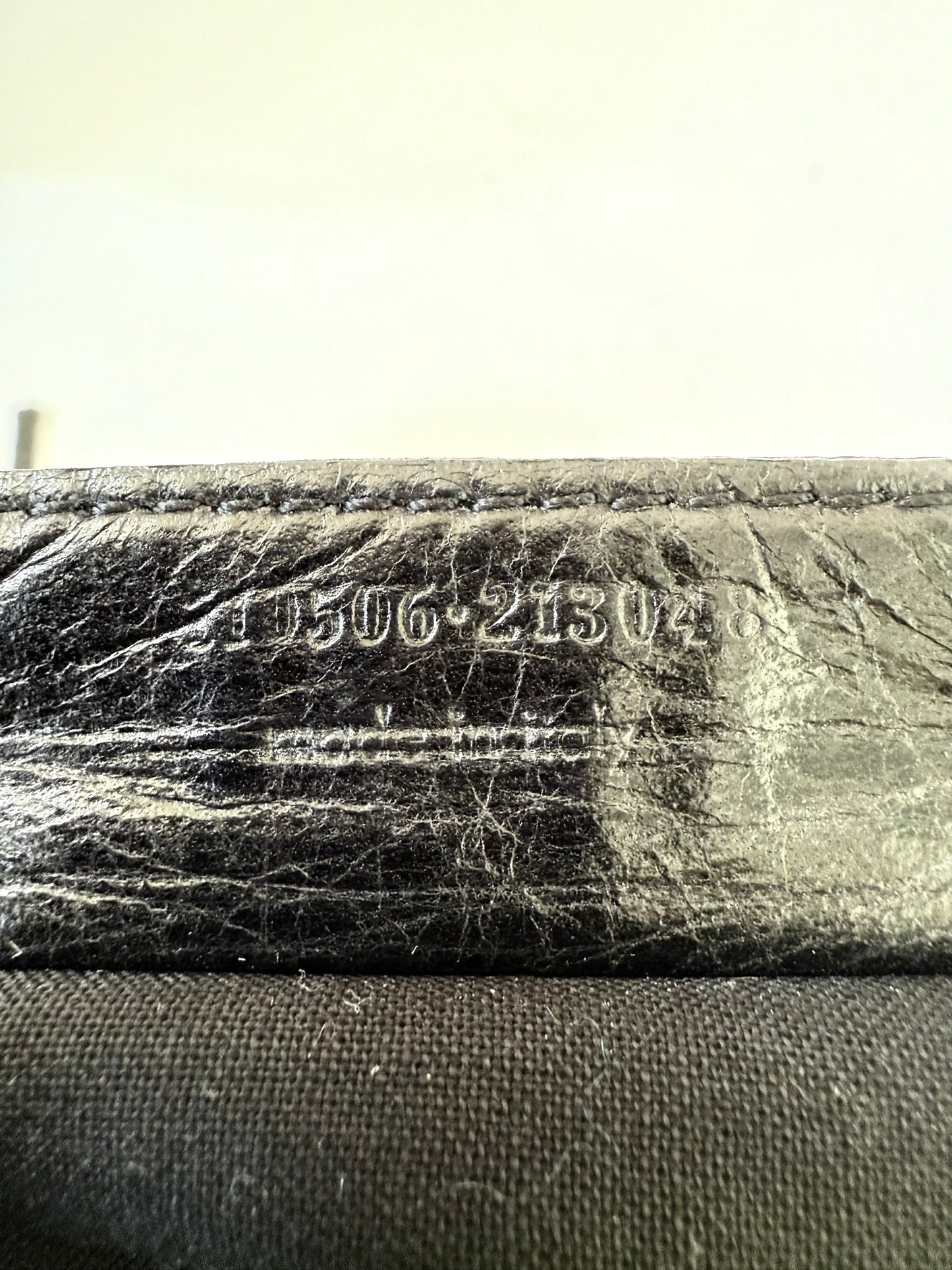 2000’s Rare Balenciaga Black XL Weekender Bag