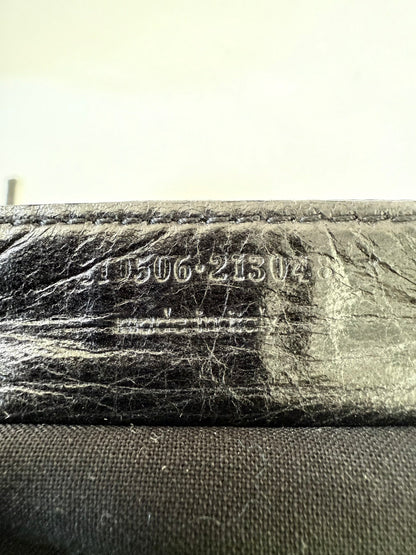 2000’s Rare Balenciaga Black XL Weekender Bag