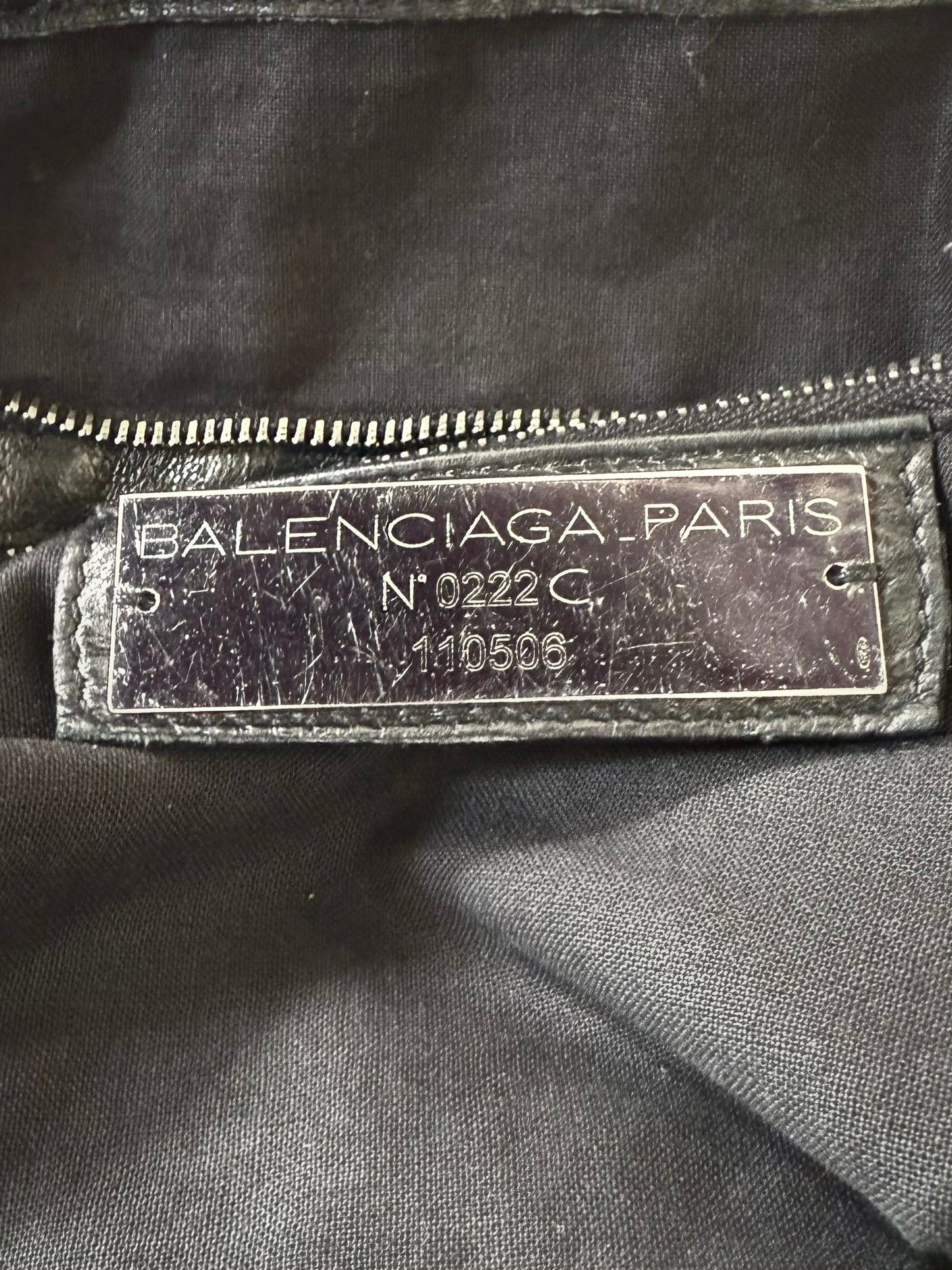 2000’s Rare Balenciaga Black XL Weekender Bag