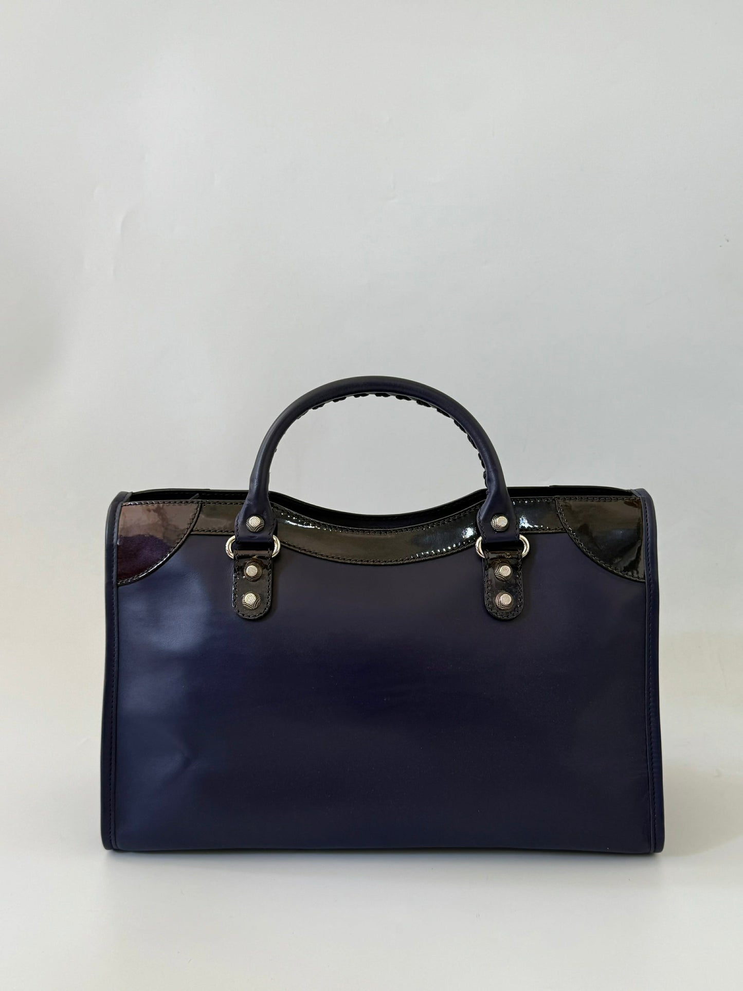 2000’s Balenciaga Purple Motorcycle City Bag