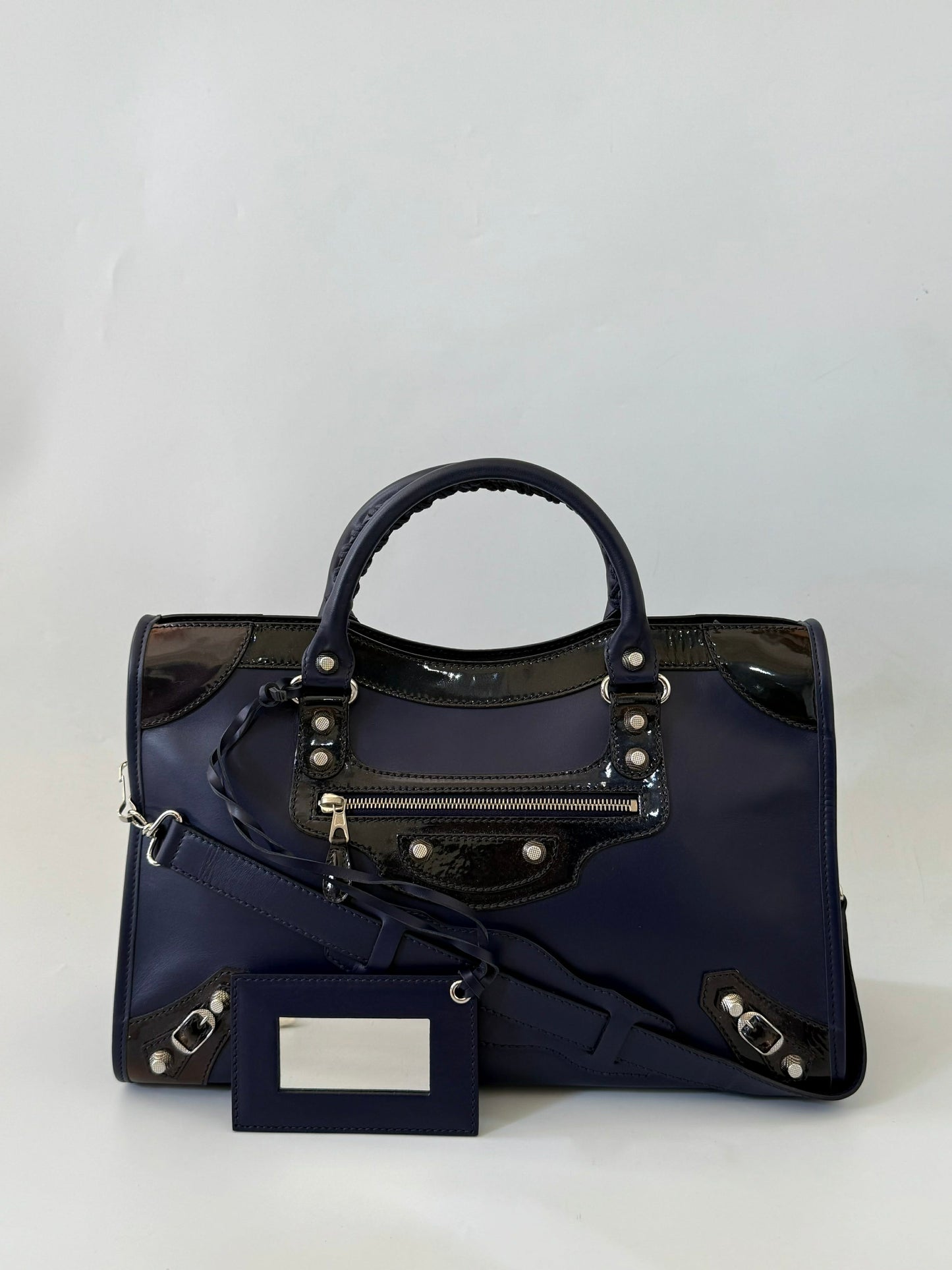 2000’s Balenciaga Purple Motorcycle City Bag