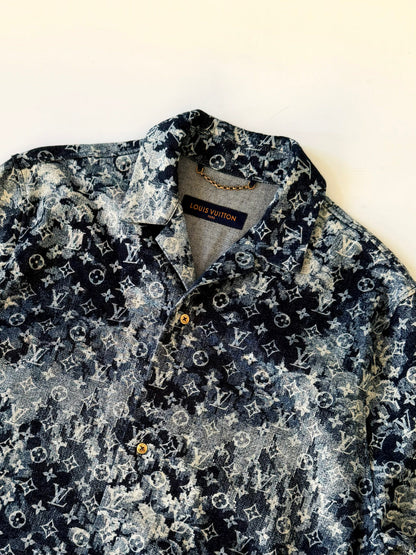 Louis Vuitton Hawaiian Tapestry Denim Polo