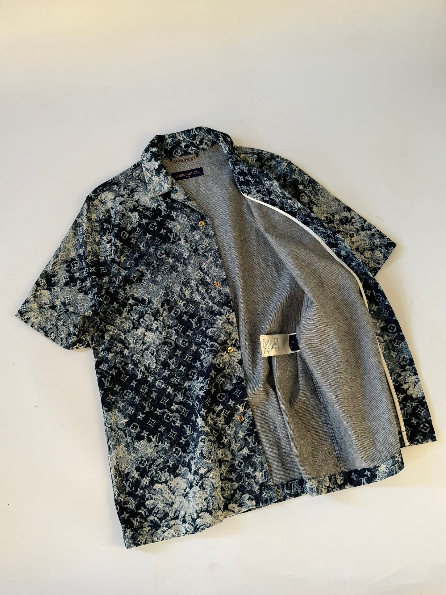 Louis Vuitton Hawaiian Tapestry Denim Polo