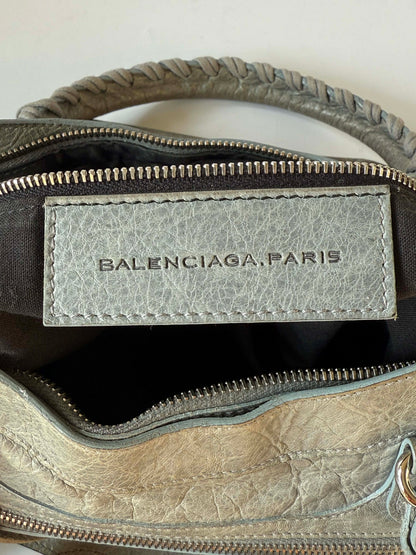 2000’s Balenciaga Gray Giant 12 Silver Classic First Bag