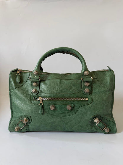 2000’s Balenciaga Vert Gazon Giant 21 Silver City