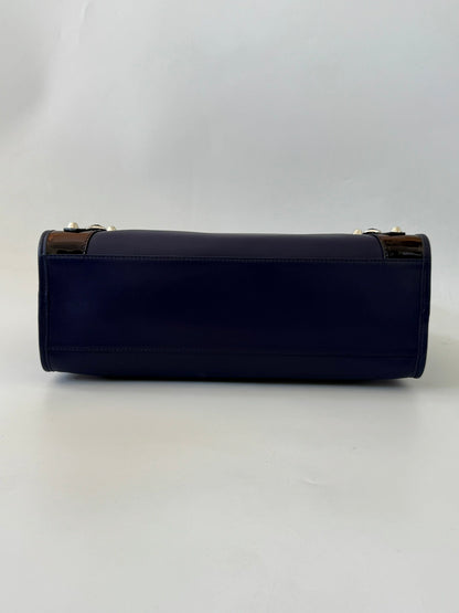 2000’s Balenciaga Purple Motorcycle City Bag