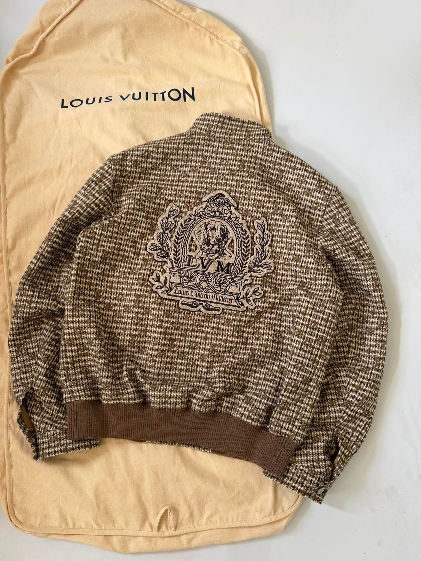 Louis Vuitton Monogram Wool Harrington Blouson