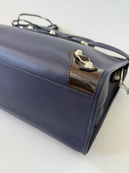 2000’s Balenciaga Purple Motorcycle City Bag
