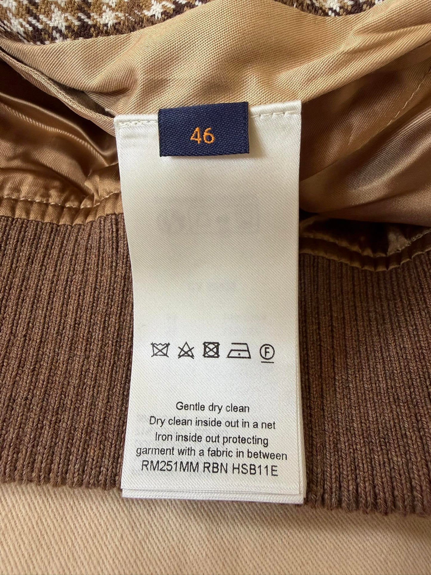 Louis Vuitton Monogram Wool Harrington Blouson