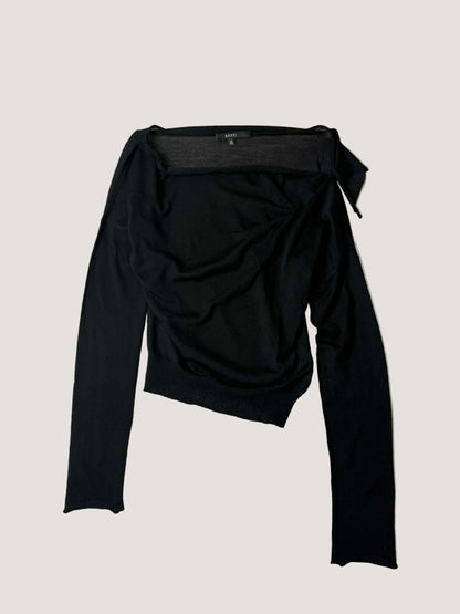 2000’s Gucci by Tom Ford Shoulder Drop Mesh Long-Sleeve