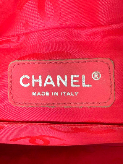 Chanel Black Quilted Leather Ligne Cambon Reporter Bag