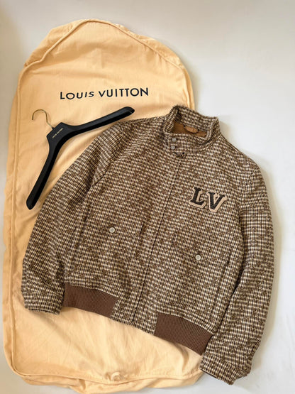 Louis Vuitton Monogram Wool Harrington Blouson