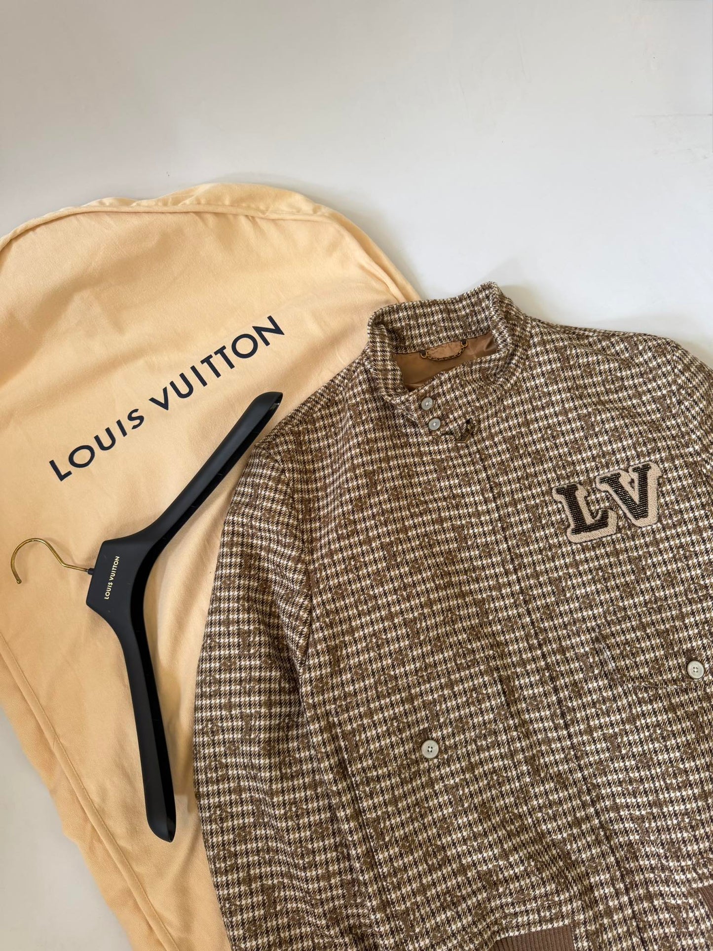 Louis Vuitton Monogram Wool Harrington Blouson