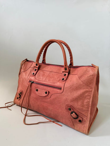 2000’s Balenciaga Pinkish Classic Work Bag