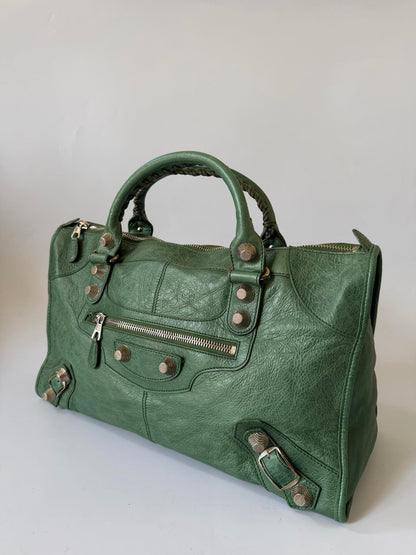 2000’s Balenciaga Vert Gazon Giant 21 Silver City