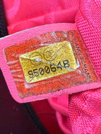 Chanel Black Quilted Leather Ligne Cambon Reporter Bag