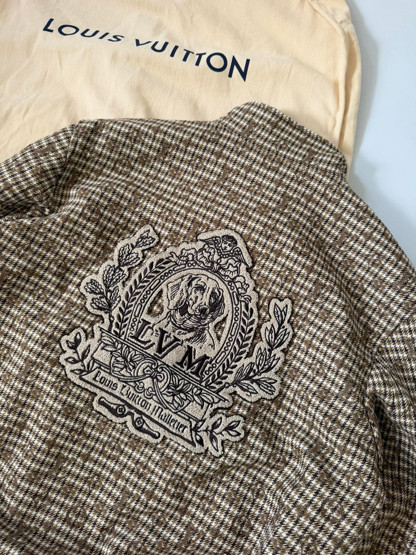 Louis Vuitton Monogram Wool Harrington Blouson
