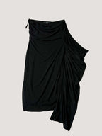 2001 Gucci TomFord Strapless Draped Ruched Wiggle Mini Dress