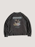 Balenciaga Grey "Speedhunters" Oversized Long-Sleeve T-Shirt