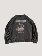 Balenciaga Grey "Speedhunters" Oversized Long-Sleeve T-Shirt