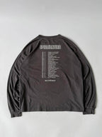 Balenciaga Grey "Speedhunters" Oversized Long-Sleeve T-Shirt
