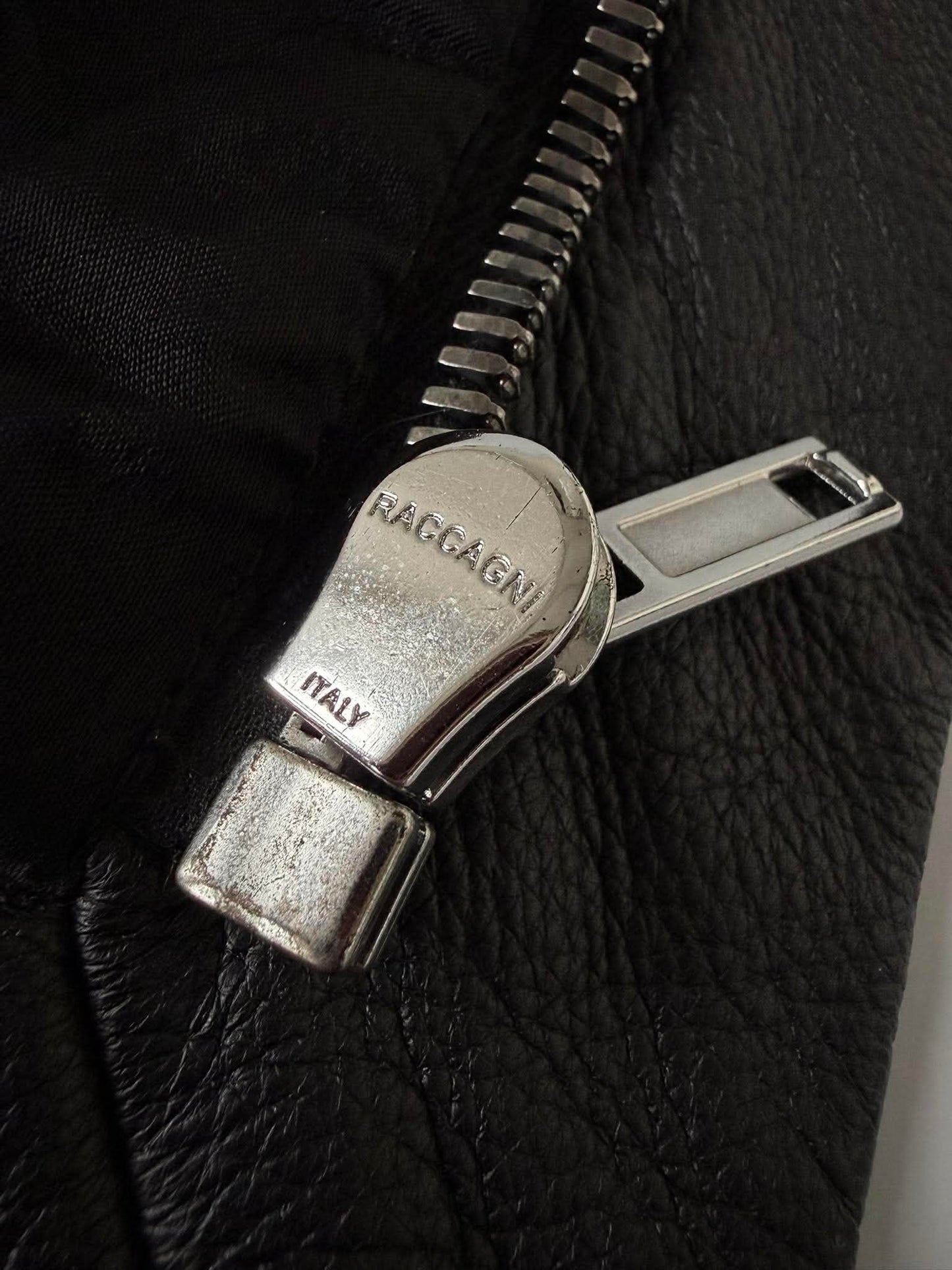 Rick Owens Black Naska Leather Jacket