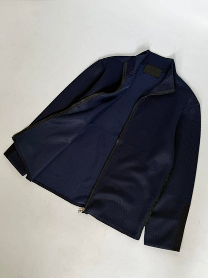 Prada Navy Blue Zip Jacket