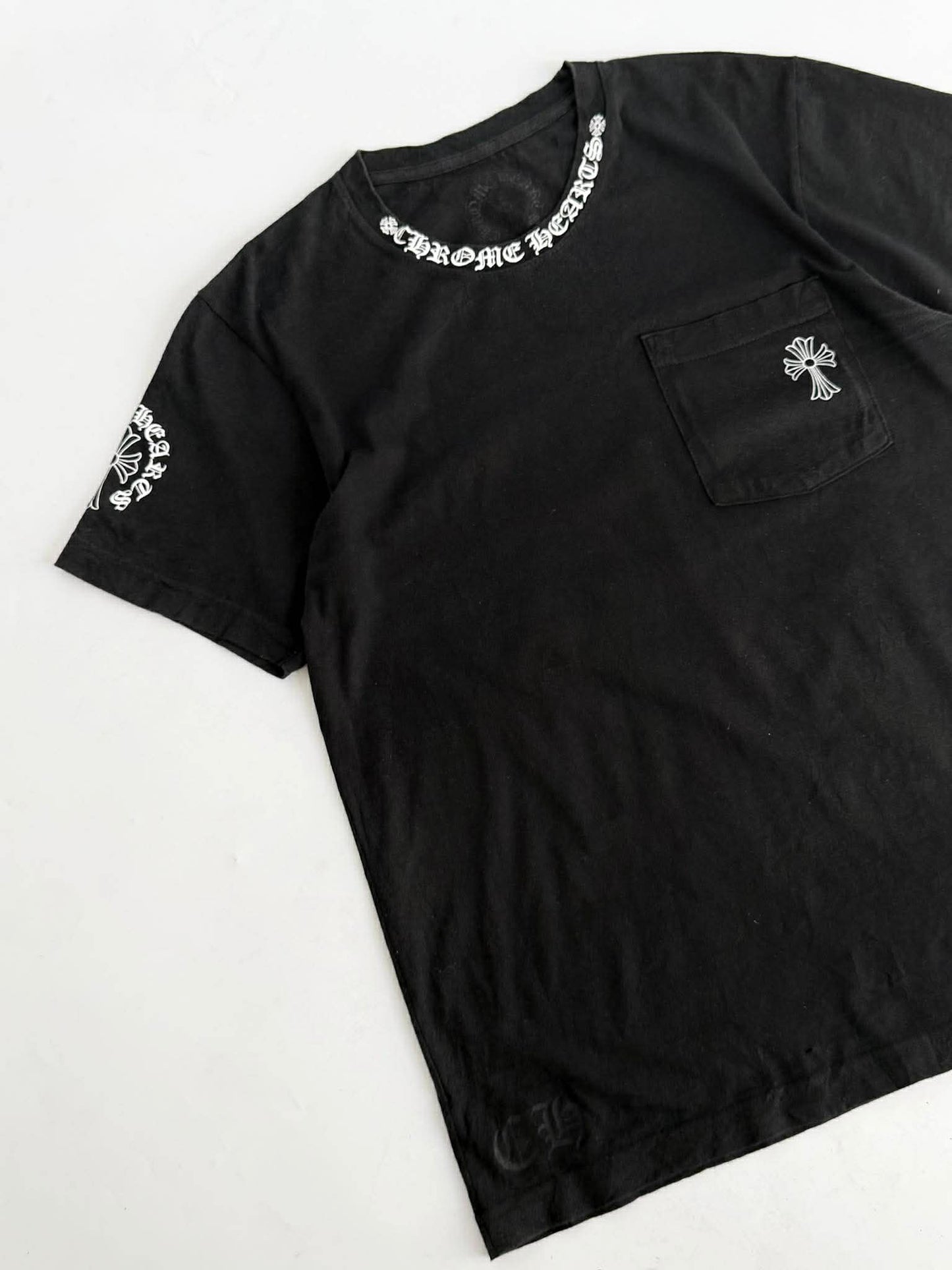 Chrome Hearts Neck Logo Pocket Tee