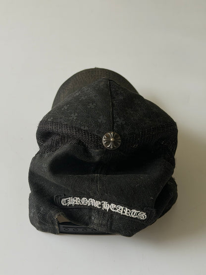 Chrome Hearts CH Plus Cross Patch All-over Trucker Cap