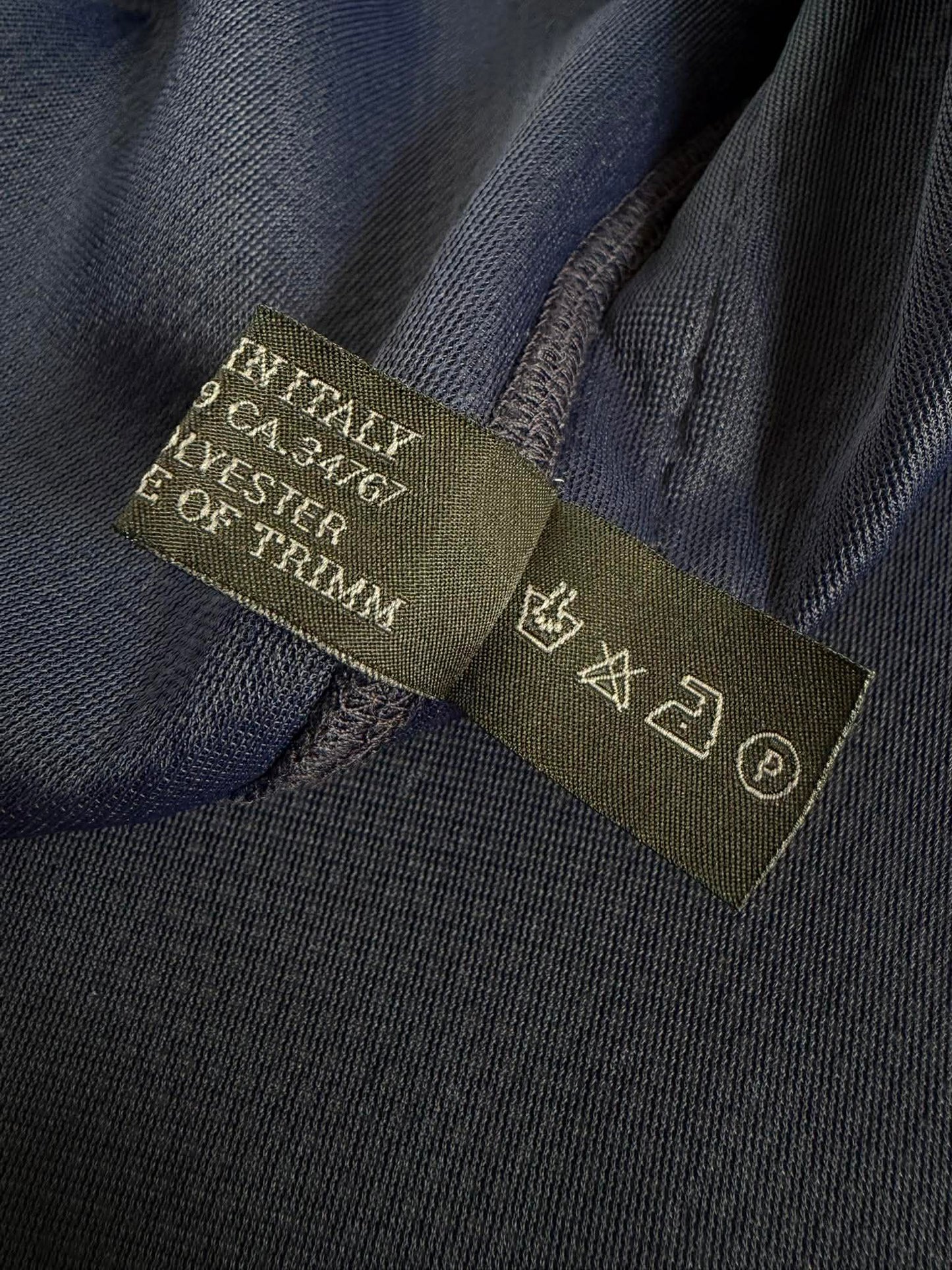 Prada Navy Blue Zip Jacket