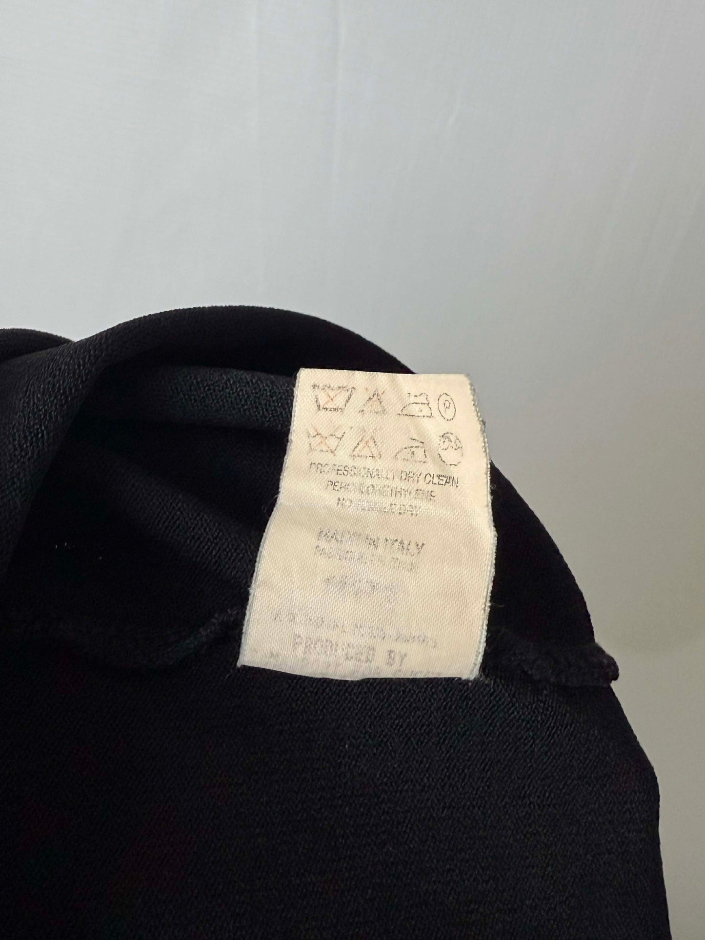S/S 1998 Gucci by Tom Ford Black Bodycon Stretch Strap Top