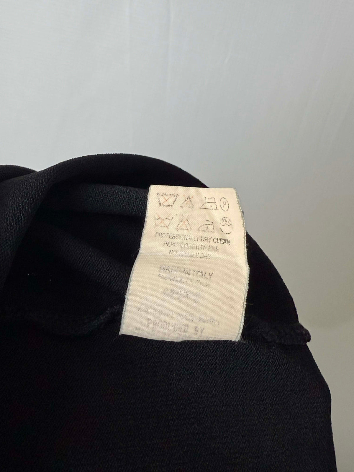 S/S 1998 Gucci by Tom Ford Black Bodycon Stretch Strap Top