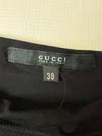 2001 Gucci TomFord Strapless Draped Ruched Wiggle Mini Dress