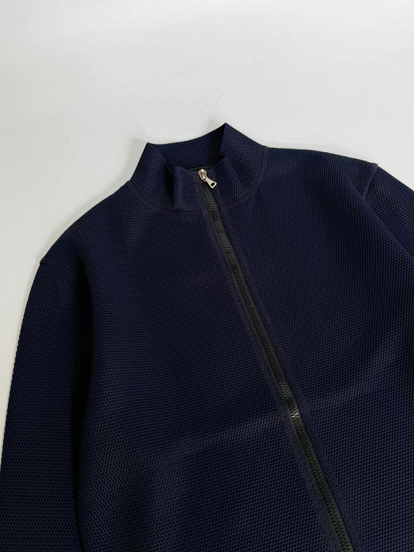 Prada Navy Blue Zip Jacket