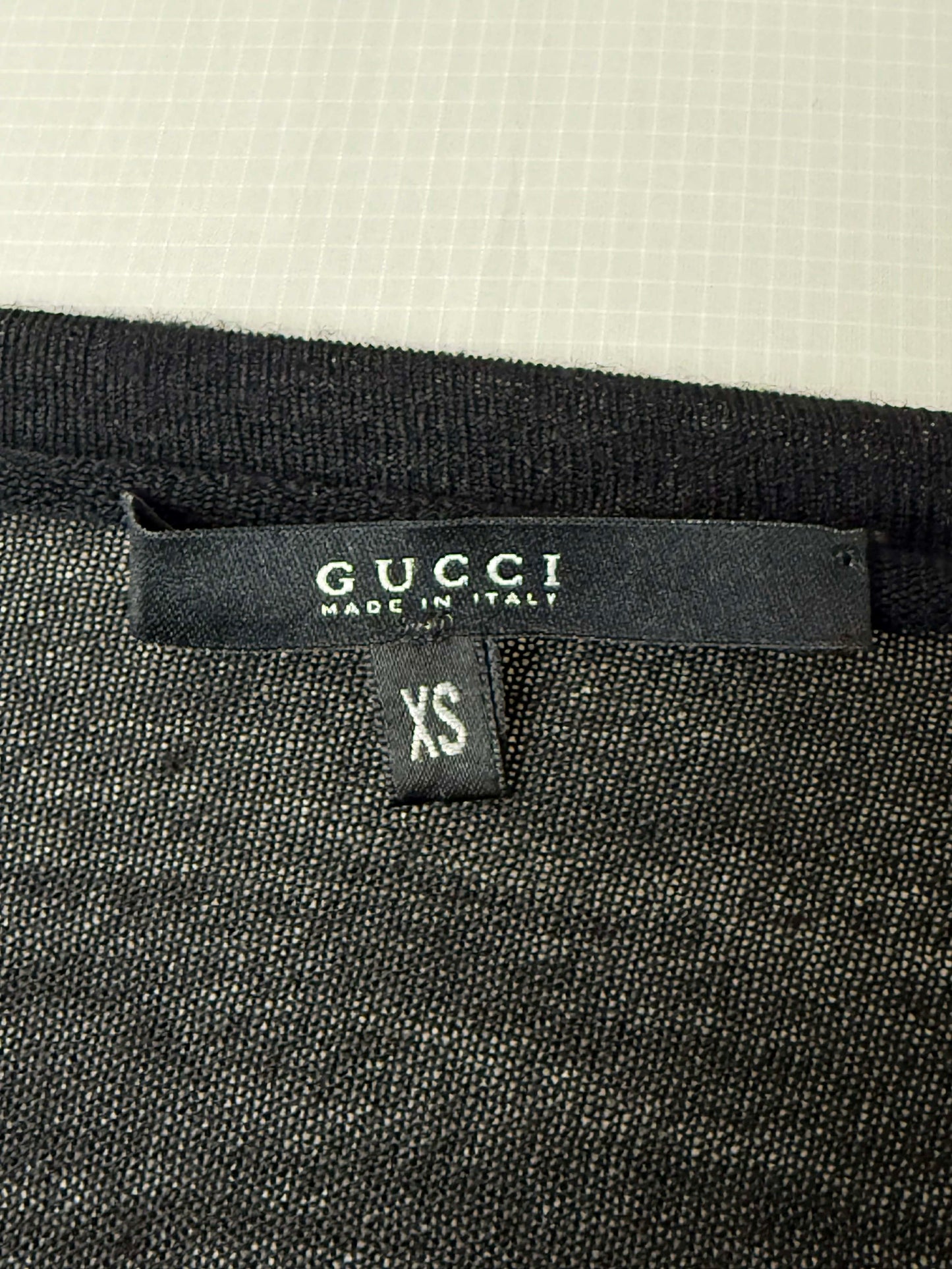 2000’s Gucci by Tom Ford Shoulder Drop Mesh Long-Sleeve