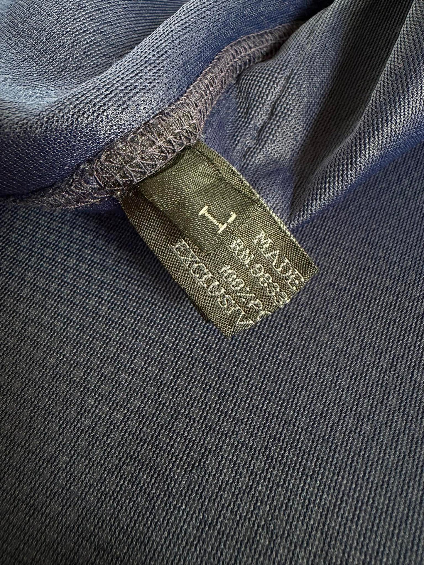 Prada Navy Blue Zip Jacket
