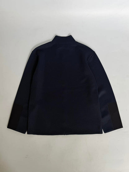 Prada Navy Blue Zip Jacket