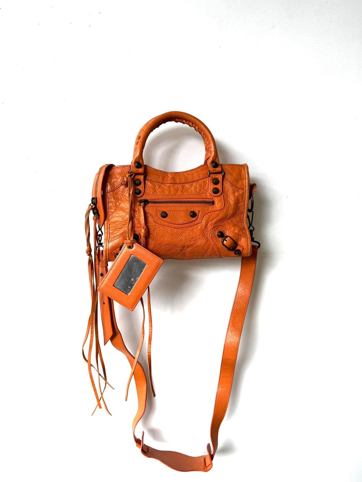 2000’s Balenciaga Tangerine Mini City Bag
