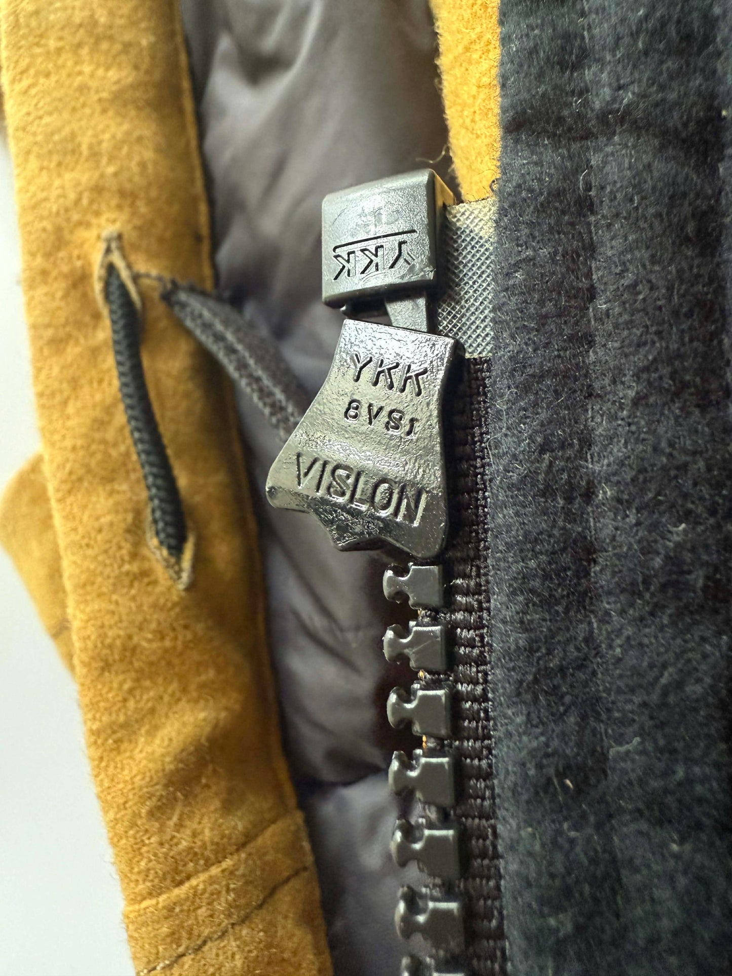 Stone Island Mustard Wool Blend Ice Jacket