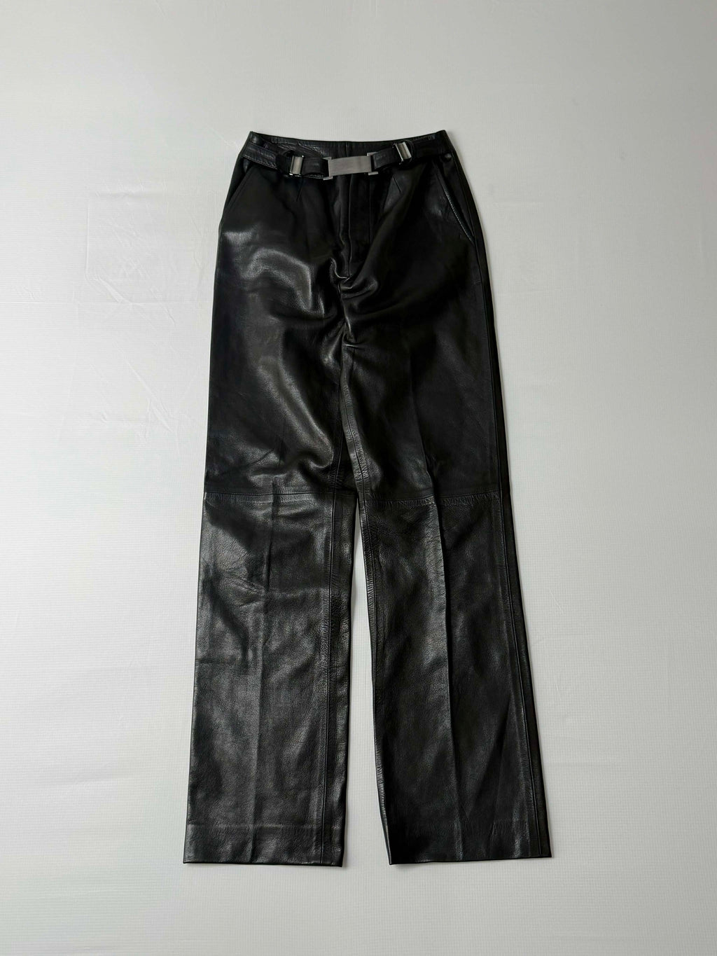 1997-1998 Gucci by Tom Ford Black Leather Tube & Pants Set