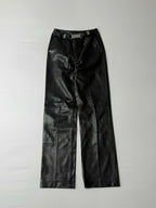 1997-1998 Gucci by Tom Ford Black Leather Tube & Pants Set