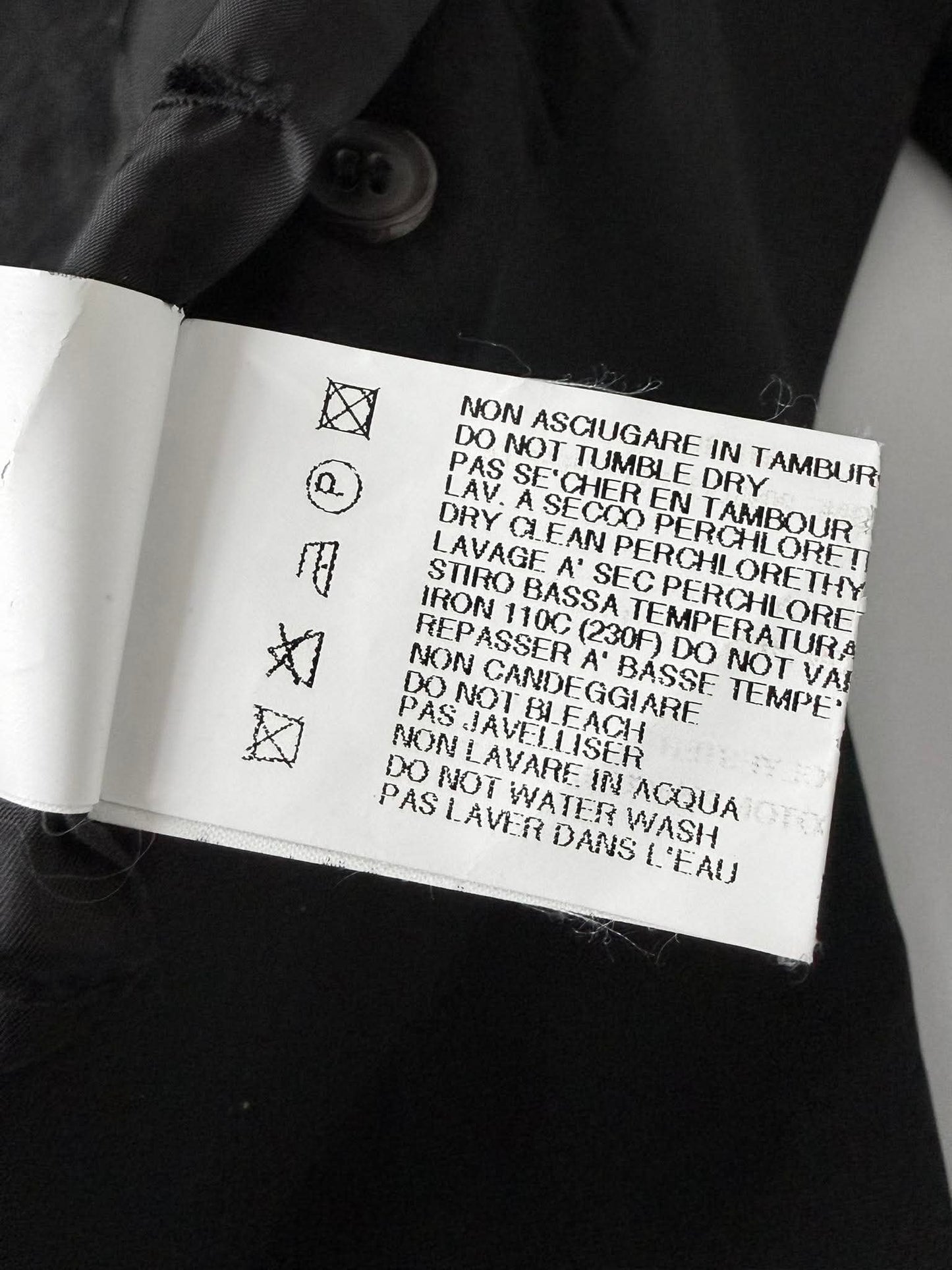 Rick Owens Temple Cropped Asymmetric Jacket