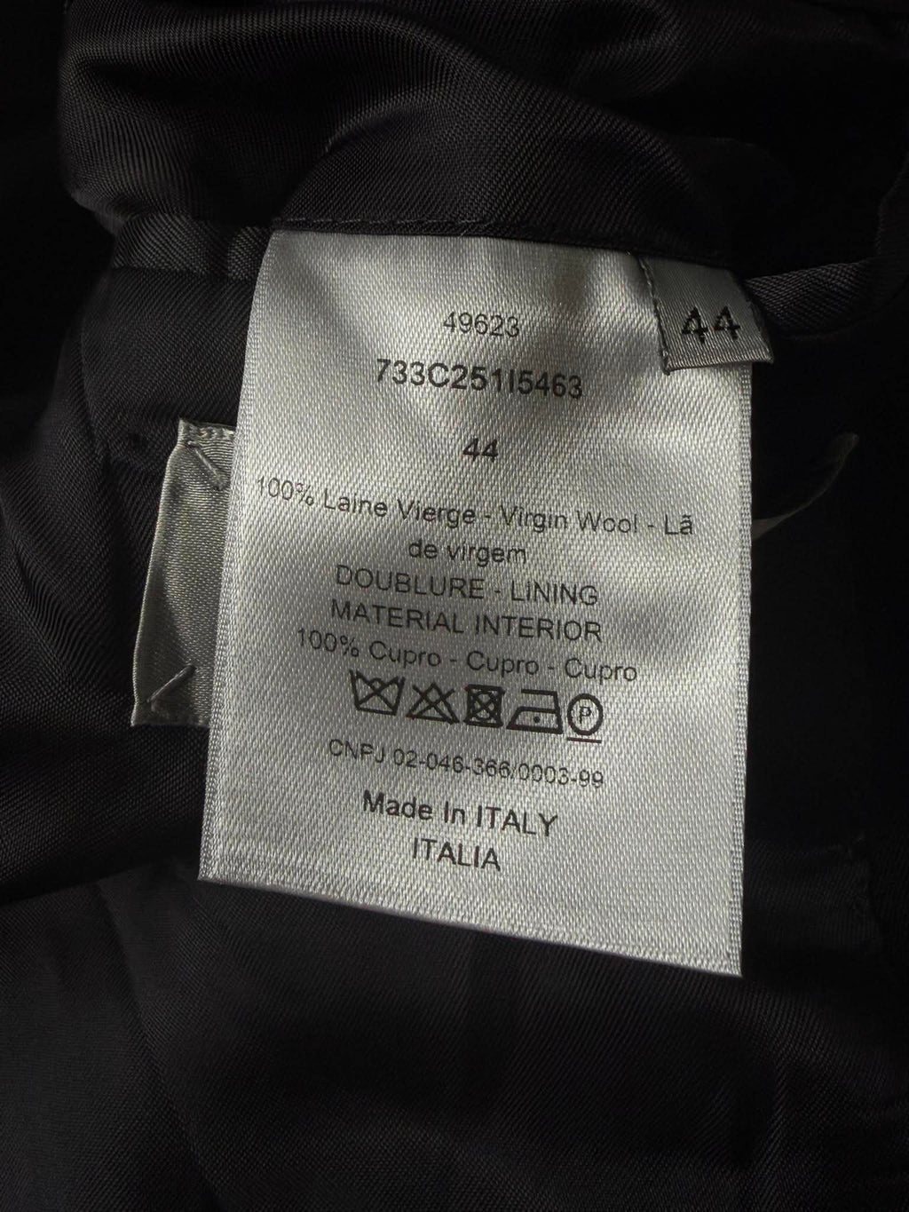 Dior Homme 18AW Atelier Blazer