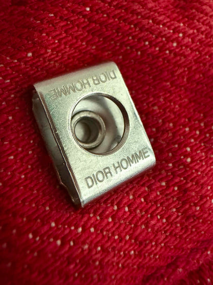 Dior Homme by Hedi Slimane 2005 Red Jeans
