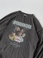 Balenciaga Grey "Speedhunters" Oversized Long-Sleeve T-Shirt