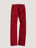 Dior Homme by Hedi Slimane 2005 Red Jeans
